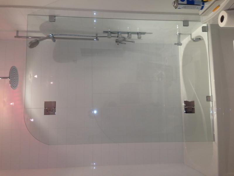 Frameless shower door ( Glass and Mirror works ) Image eClassifieds4u