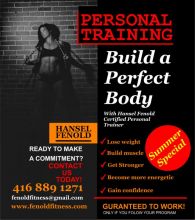 Personal Trainer- Get back into your skinny jeans