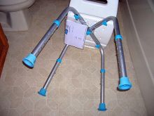 2 SPOTLESS AQUASENSE ADJUSTABLE SHOWER OR BATH CHAIRS FOR SALE Image eClassifieds4u 4