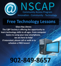 FREE Technology Lessons (Glace Bay Library C@P)