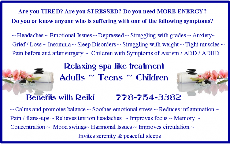 Reiki Healing ~ Kids Healthy workshops Image eClassifieds4u