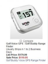 Sunrisegolfcarts.com offers branded golf range finders