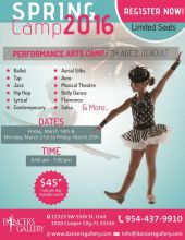 Spring Camp 2016 - Performance Arts Camp - Dancer's Gallery