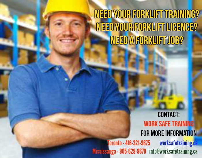 Forklift Training + Certification (Licence) + Jobs Image eClassifieds4u
