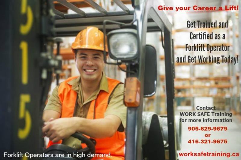 Forklift Training + Certification (Licence) + Jobs Image eClassifieds4u