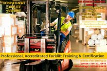 Forklift Training + Certification (Licence) + Jobs Image eClassifieds4u 1