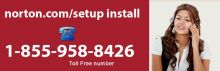 Norton.com/setup with product 1855.958.8426 technical support phone number
