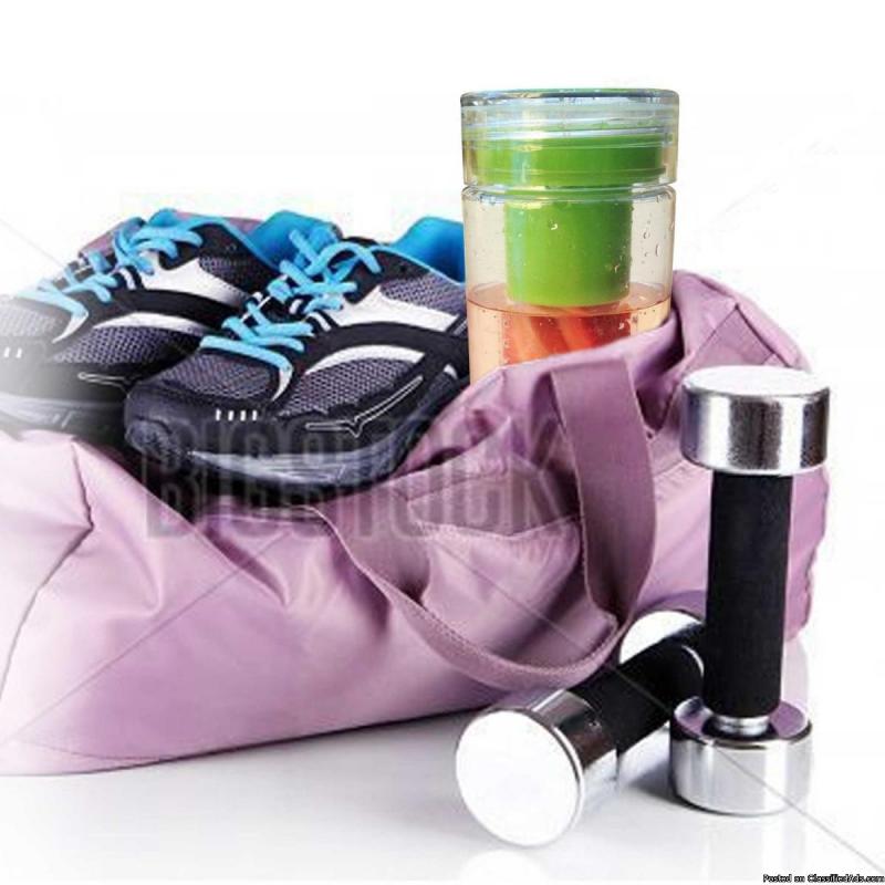 HUGE SALE TODAY - Infuser Water Bottle 28 ounce - Made with TRITAN Copolyester - PLUS Recipe eBOOK D Image eClassifieds4u