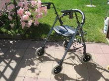 SUNBURST XL WIDE ROLLATOR WALKER FOR SALE