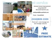 One call and we take care all work of home remodeling
