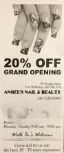 Angels Nail & Beauty - Grande Opening - FRIDAY JUNE 17, 2016 Image eClassifieds4u 2