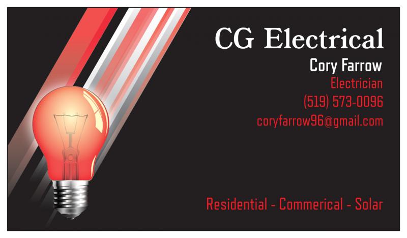 CG ELECTRICAL SERVICE -RESIDENTIAL/COMMERCIAL/SOLAR Image eClassifieds4u