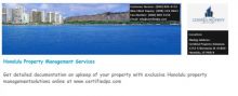 Hawaii Property Management Services
