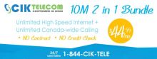 Buy Now 10M FTTN 2 in 1 Bundle plan at $44.99/m , No Contract, No Credit Check