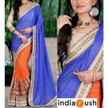 Look Best At Affordable Price: Zari Work Sarees With 65% Off Image eClassifieds4u 3
