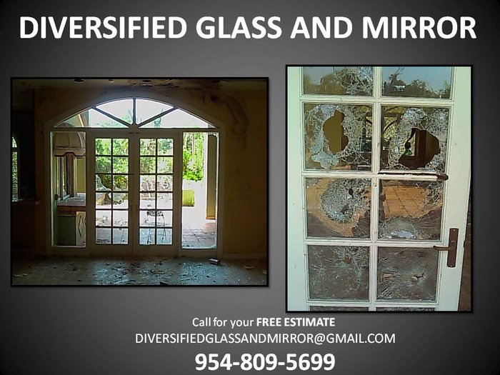 SUNRISE + MIAMI, FL:.EMERGENCY GLASS WINDOW REPAIR, MIRROR REPAIR & REMOVAL, GLASS RESTORATION Image eClassifieds4u