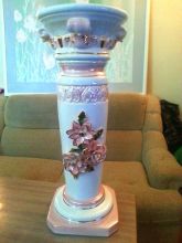 Antique Porcelain Capodimonte Pedestal & Jardiniere Image eClassifieds4u 2