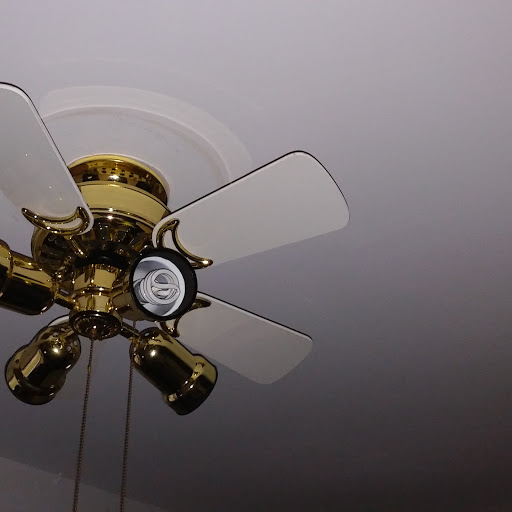 Higher end ceiling fan with 4 low energy lights Image eClassifieds4u