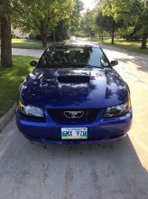 2004 blue 40th anniversary Ford Mustang Image eClassifieds4u 2