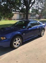 2004 blue 40th anniversary Ford Mustang Image eClassifieds4u 4