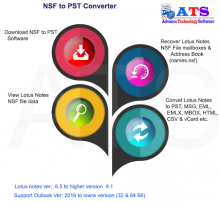 NSF to PST Converter