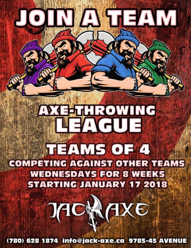 Axe Throwing League Members Image eClassifieds4u