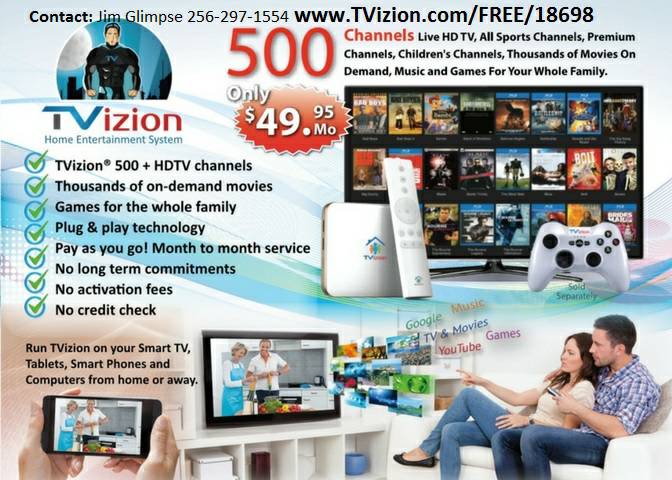 FREE CABLE!!!!...NO MORE CABLE OR SATTELITE BILLS!!! Image eClassifieds4u