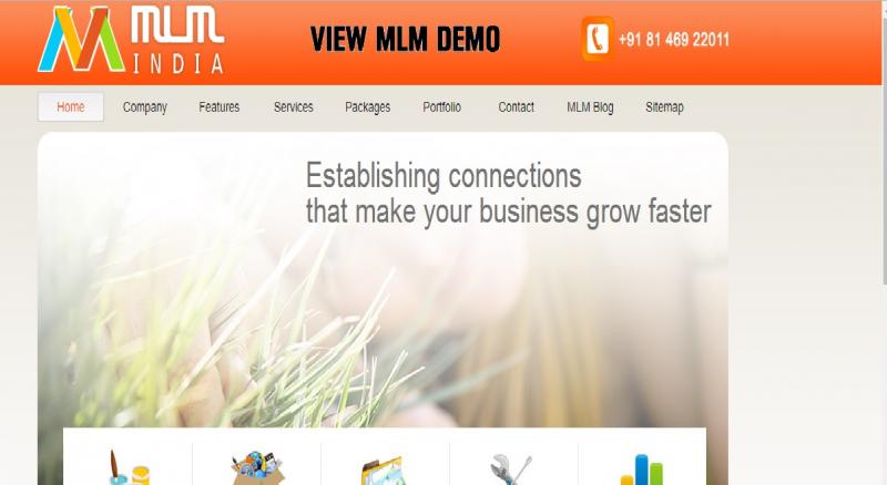 MLM software company, MLM binary website, custom software services in all over india Image eClassifieds4u