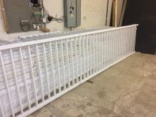 Selling $38/F Welded aluminum RAILINGS power coated. Supply and install Implementing for you beautif