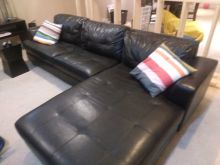 L-shape leather couch Image eClassifieds4u 2
