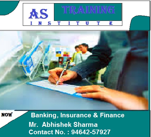 AS Training Institute - Banking, Insurance & Finance. Image eClassifieds4u