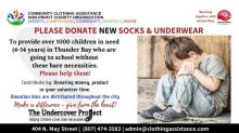 Donate 'New' Socks & Underwear - Undercover Project Image eClassifieds4U