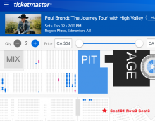 PAUL BRANDT at Rogers Place Feb 2 Image eClassifieds4U