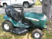 CRAFTSMAN 19.5 SIT ON LAWN MOWER