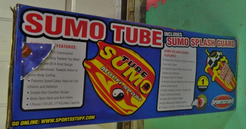 Sumo tube; inflatable; single rider; water sports; heavy duty towable you wear; LN; $80 Image eClassifieds4u