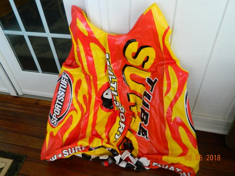Sumo tube; inflatable; single rider; water sports; heavy duty towable you wear; LN; $80 Image eClassifieds4u
