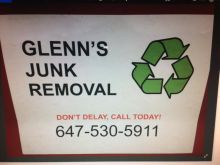 Glenn's Junk Removal 647-530-5911