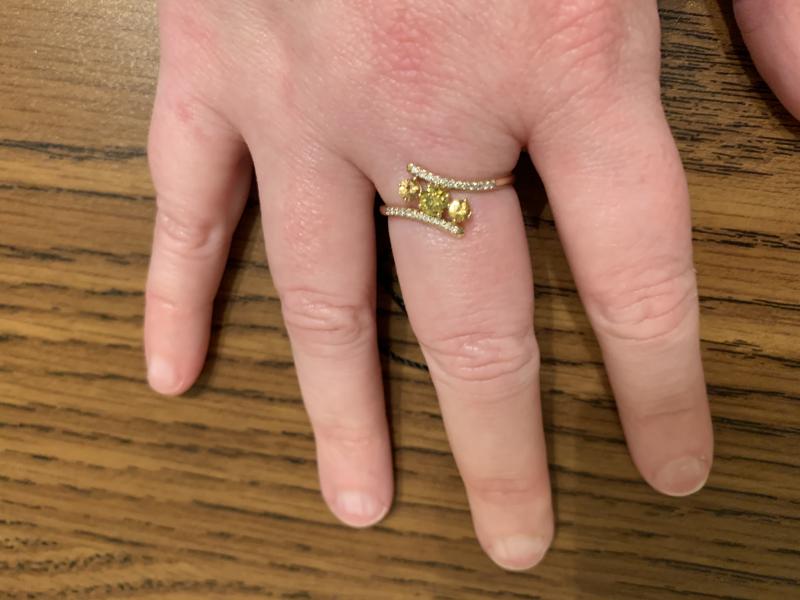Yellow Diamond Ring For Sale Image eClassifieds4u