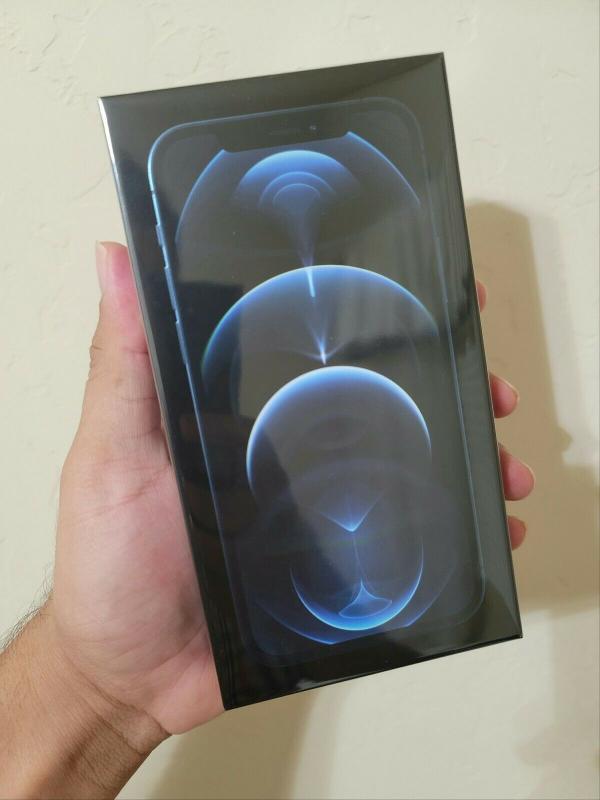 Apple iPhone 12 Pro Max - 256GB - WORLDWIDE Pacific Blue- Silver-Gold Image eClassifieds4u