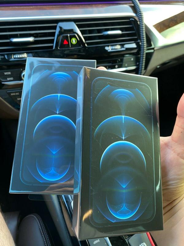 Apple iPhone 12 Pro Max - 256GB - WORLDWIDE Pacific Blue- Silver-Gold Image eClassifieds4u