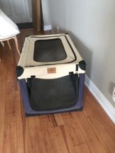 Soft sided collapsible dog crate Image eClassifieds4u 1