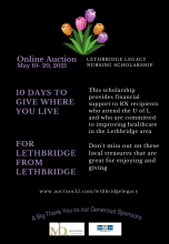 Lethbridge Legacy Nursing Scholarship - Online Auction Image eClassifieds4U