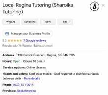 Tutoring REGINA SK Image eClassifieds4u 3