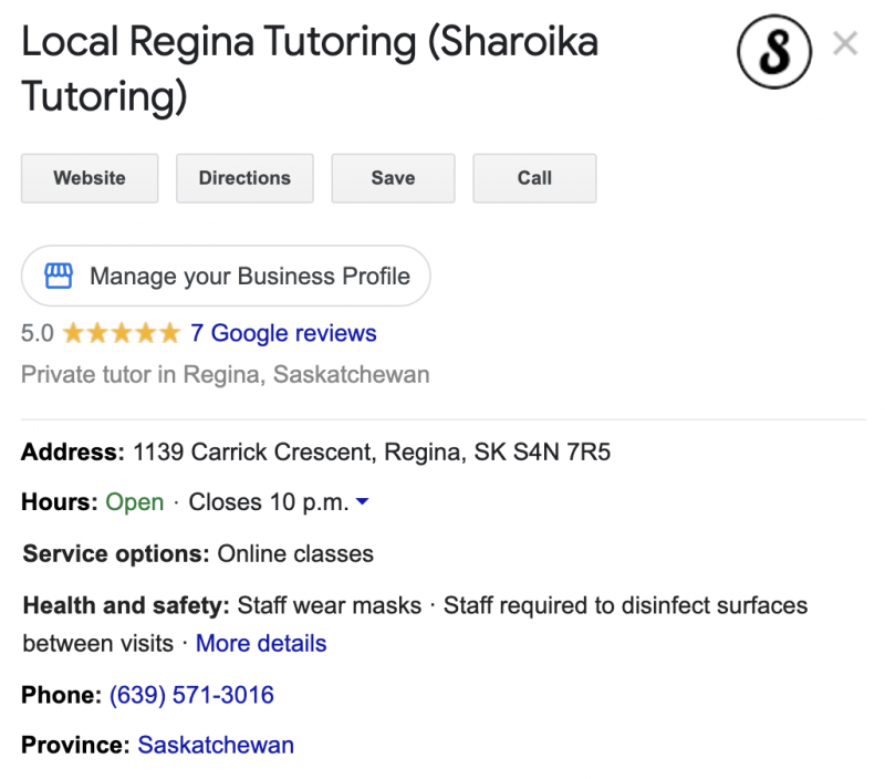Tutoring REGINA SK Image eClassifieds4u