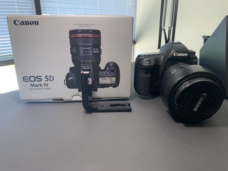 Canon EOS 5D Mark IV DSLR Camera with 24-105mm f4L II Lens Image eClassifieds4u
