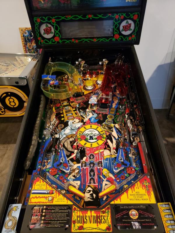 Guns N’ Roses Pinball by Data East (1994) Image eClassifieds4u